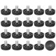 thumbnail image 1 of Niveladores de Muebles Ajustables, Paquete de 30 Tornillos de Pierna Niveladora M8x14mm para Mesa, Silla, 1 of 7
