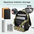 thumbnail image 5 of HUIACONG Dinosaur Print Large Capacity Lightweight Water-Resistant School Backpack for Students Ages 6-18, Durable Bookbag for Elementary Middle High School Boys Girls Back to School Gift, 5 of 7