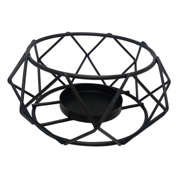 Lazsy chiwanji Votive Candle Holders, Metal Cage Votive Tealight Candle Holder with Style 1