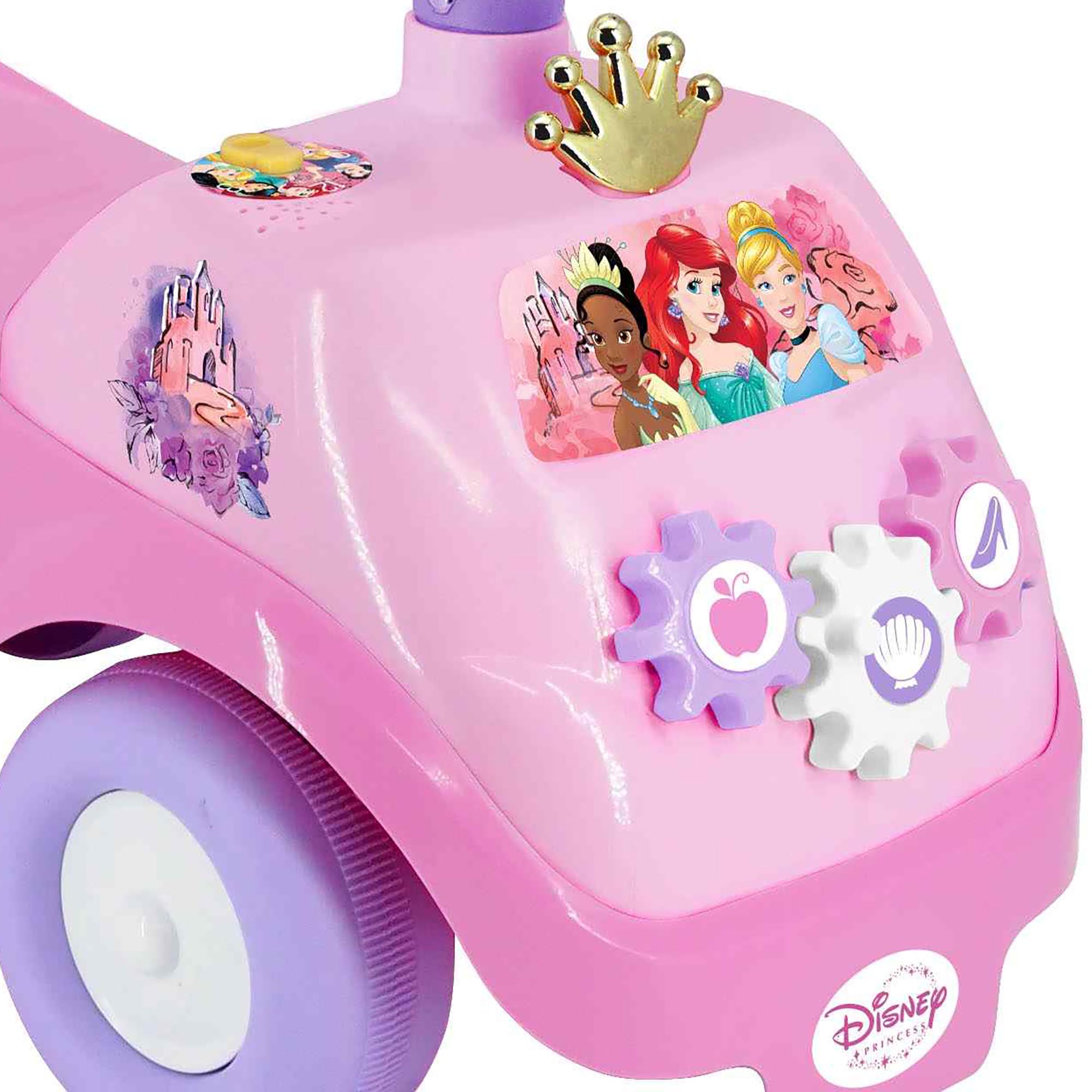 Disney Light N' Sounds Activity Princess Unisex Foot-to-Floor Ride-on - image 4 of 6