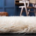 thumbnail image 4 of Safavieh Faux Sheep Skin Jadyn Animal Area Rug, Beige, 2' x 3', 4 of 12