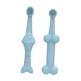 thumbnail image 4 of BELOVING 2x2x Pet Silicone Toothbrush Pet Tooth Brush for Small Breed Small Pets Ferret, 4 of 10
