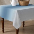 thumbnail image 4 of Light Blue Grey Ombre Table Cloth Waterproof Tablecloths, Modern Abstract Art Gradient Tablecloth Dining Table Cover for Kitchen Party Tabletop Outdoor, Square Tablecloth 60x60 Inch, 4 of 9