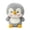 Gray, variant on Plush Penguin Stuffed Animal, Cute Fluffy Desktop Ornament Decor, 7.9 inch Single Soft Huggable Figure, Suitable for Kids Bedroom Home Office Desk Display Party Favor Gift Collection