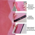 thumbnail image 5 of For Samsung Galaxy A36 5G Case, Wave Curves and Sequins Design Onto PU Leather Case,Wallet Case Folding Flip Kickstand Case with Card Slots Protective Cover for Samsung Galaxy A36 5G,Pink, 5 of 9