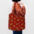 thumbnail image 4 of Vsdgher Hohey Bee Golden Print canvas Tote Bag, Lightweight Cloth Bags, Suitable for shopping, groceries, travel, 4 of 4
