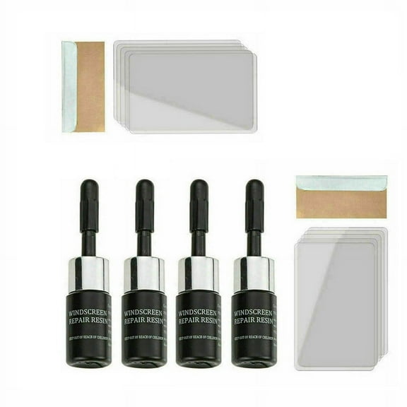 Automotive Glass Nano Fluid 12ml for Car Window Repair, Crack & Chip Fixing Tool, Advanced Nano Formula, Easy DIY Glass Restoration & Protection