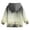 Green, variant on Boys Rain Jacket Kid Lightweight Windbreaker Jacket Gradient Waterproof Hooded Raincoat Outdoor Full Zip Coats for Boys Girls