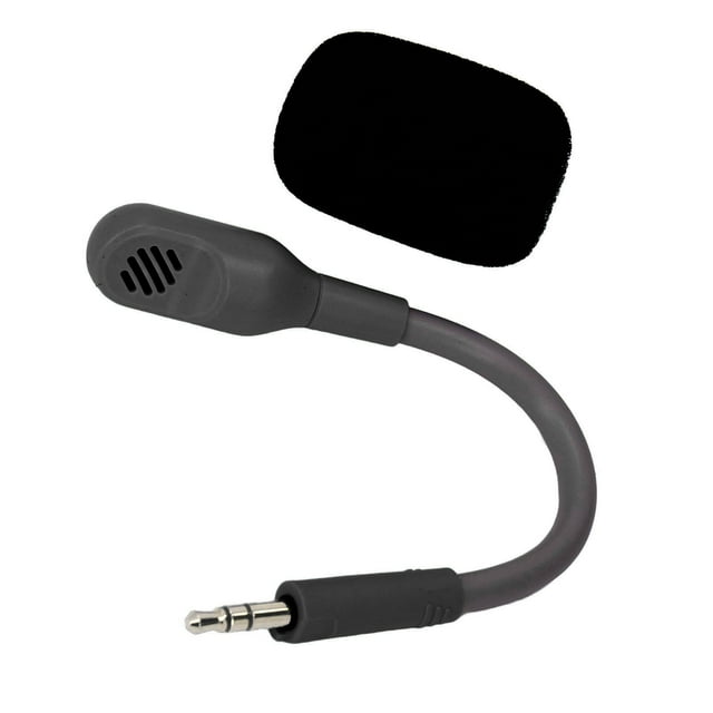 Professional Detachable Mic Replacement for Barracuda X Gaming Headset with Bendable Boom, Clear Sound, Noise Cancellation, High Sensitivity, 3.5mm Plug