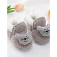thumbnail image 5 of Baby Girls Boys Slippers Warm House Shoes Slip On Winter Indoor Shoes Cartoon House Slippers, 5 of 6
