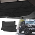 thumbnail image 1 of Forro de maletero de carga de cara plana Unique Bargains, alfombra de maletero trasero, bandeja de equipaje, patrón de rompecabezas irregular para Jeep Wrangler JL 2018-2023, antideslizante, 1 of 1