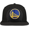 thumbnail image 2 of Men's New Era Black Golden State Warriors Blackout Shadow Logo 59FIFTY Fitted Hat, 2 of 5