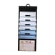 thumbnail image 3 of Organizador de archivos de pared para colgar, 6 niveles, tamaño carta A4, resistente y expandible. azul, 3 of 9