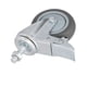 thumbnail image 3 of Ruedas Giratorias, Material de Pvc Ruedas Giratorias de 3 Pulgadas Ruedas Resistentes Con Gran Capacidad de Carga para Estantes, Equipos Médicos y de Maquinaria, 3 of 7
