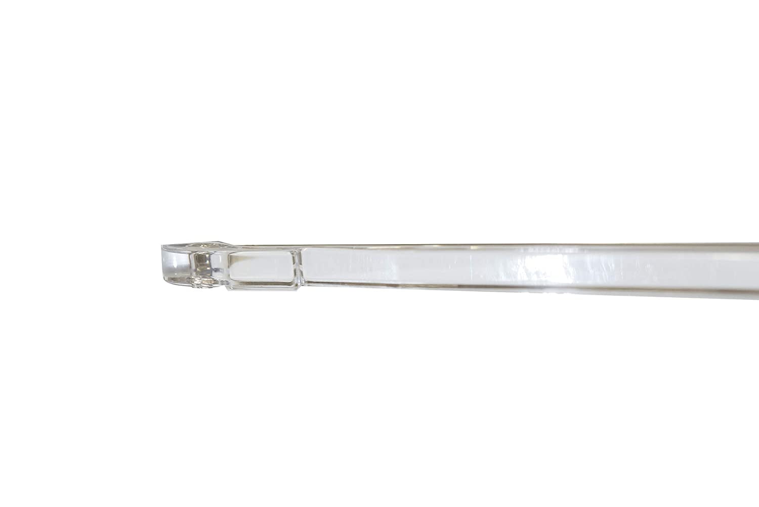 National Hanger Company Modern Shirt Hanger, Acrylic Shirt Hangers, 12 per carton