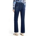thumbnail image 3 of Prettyleaf Petite Women's 24"/26"/28"/30" Stretch Flare Jeans High Waisted Curvy Bootcut Denim Pants, 3 of 6