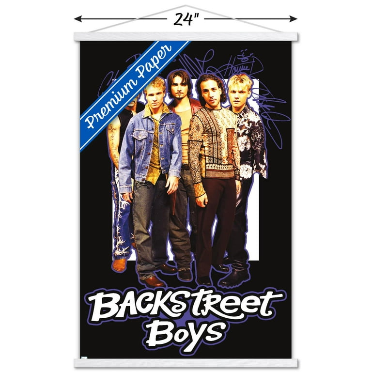 Backstreet Boys - Signatures Wall Poster with Magnetic Frame
