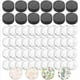 thumbnail image 2 of 96 Juegos de Imanes Artesanales para Nevera, ImáN de CeráMica de Vidrio con Respaldo Adhesivo y Cabujones de CúPula de Vidrio Transparente, 2 of 8