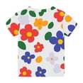 thumbnail image 6 of IFNWSV Girls T Shirts 3-14 Years Kids Short Sleeve T-Shirt Round Neck for Tee Multicolor 4 Years, 6 of 7