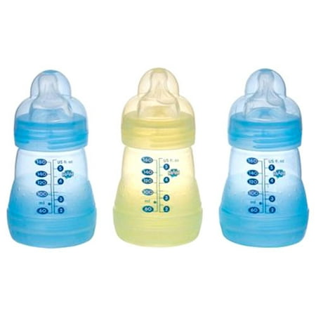 MAM - Boys' 5-oz. Bottles, 3-Pack, BPA Free