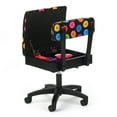 thumbnail image 4 of Arrow Adjustable Height Swivel Sewing and Craft Chair, Multiple Fabric, 4 of 5