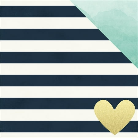 UPC 812247028422 product image for Simple Sets Heart Double-Sided Cardstock 12 X12 -Forever In My Heart | upcitemdb.com