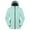 Light green, variant on Rain Jacket Women, Women's Thin Charge Jacket Overcoat Cardigan Standing Collar Jacket Travel Camping Jackets for Women White M