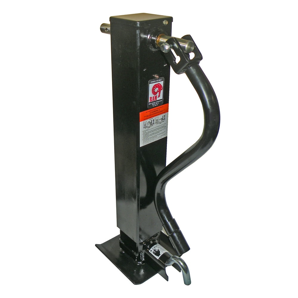 Heavy Duty Square Tube Drop Leg Jack (TJD12KR) Sidewind 12,000 lb