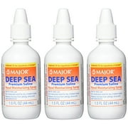 Major Pharmaceuticals Deep Sea Generic for Ocean Nasal Moisturizing Spray 1.5 oz, 3 Count