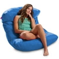 thumbnail image 6 of Posh Creations Laguna Lounger Bean Bag Chair, Kids, 3 ft, Royal Blue, 6 of 6