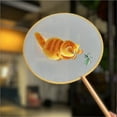 thumbnail image 4 of Female Fan Embroidered Fan Embroidered Fan Suzhou Double Sided Embroidered Fan Commemorative Gift, 4 of 5