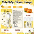 thumbnail image 2 of Bálsamo labial Sacubee Sweet as Can Bee Baby Shower, paquete de 30, 2 of 6