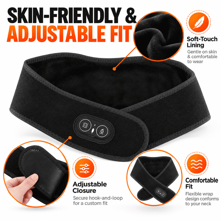 Revive Pro For Neck,Revive Care Neck,3 Adjustable Vibration Massage ...