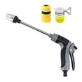 thumbnail image 3 of Long Barreled Water Household Washing Metal Extension Rod Rubber Coated Handle Washing Water, 3 of 6