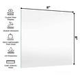 thumbnail image 3 of 8x8 Acrylic Frame-Grade Acrylic Replacement for 10x12 Picture Frame UV & Shatter-Resistant Acrylic Cover Sheet, 3 of 5
