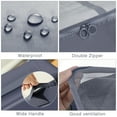 thumbnail image 5 of ZOUYUE Packing Cubes for Travel, 8Pcs Travel Cubes Set Foldable Suitcase Organizer Lightweight Luggage Storage Bag, Gray, 5 of 7
