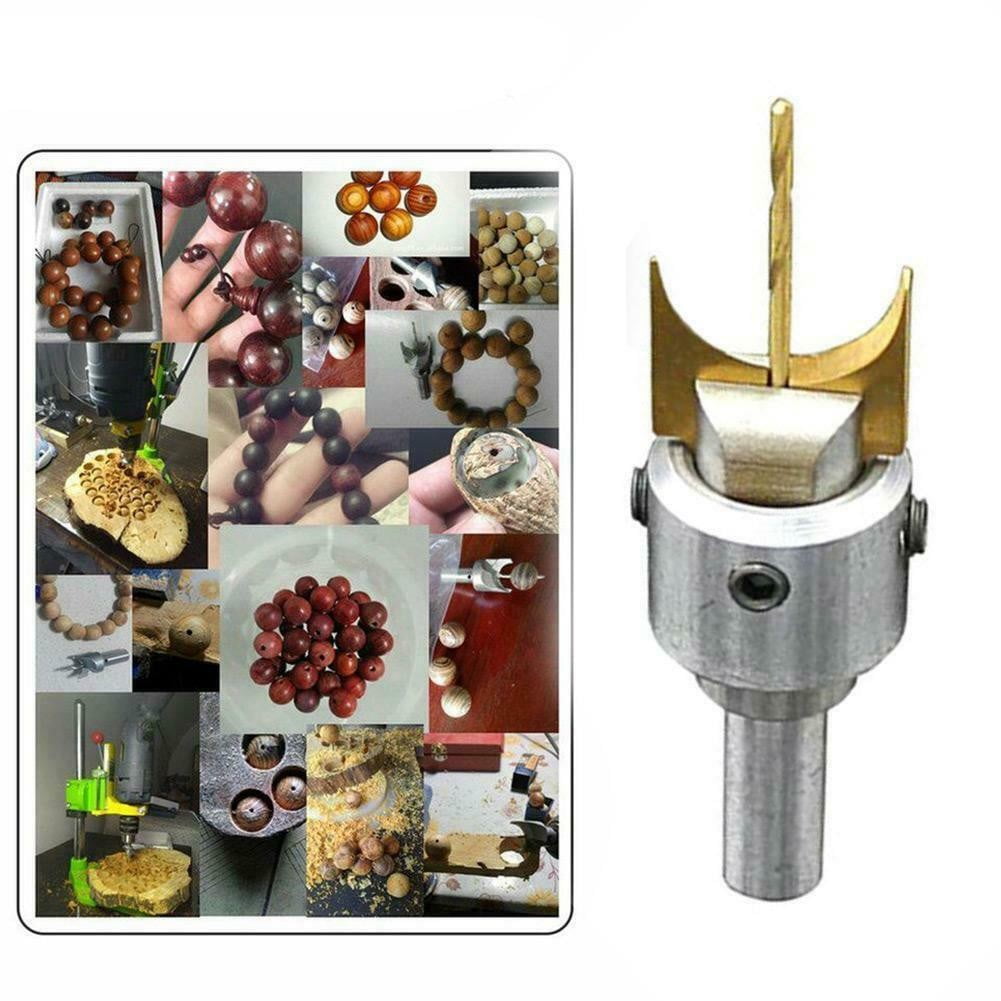 16Pcs/Set Wooden Bead Maker Beads Drill Bit Mill Cutter Woodwork Diy