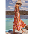 thumbnail image 2 of 2024 Women's Summer Boho Spaghetti Strap A Line Beach Long Maxi Dress, 2 of 5