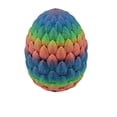 thumbnail image 6 of Surprise Dragon Egg Articulating Gemstone Dragon Fidget Figurine - 3D Printed Dragons Flexible ADHD, Autism, Relief Anxiety - Articulated Joints (RAINBOW), 6 of 6