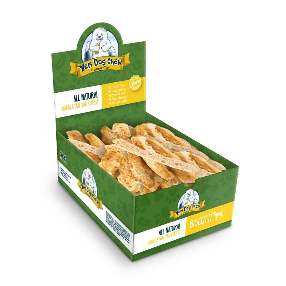 Yeti Dog Chew Cheese Treats Cheese Biscottt