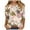 WenDA1501_Coffee, variant on 3/4 Length Sleeve Womens Tops 2026 Trendy Round Neck T Shirts for Women Casual Three Quarter Sleeve Spring Tees Fashion Tshirts Coffee, M