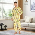 thumbnail image 3 of joogoo Yellow Banana Unisex Adults Onesies Pajamas Jumpsuits L, 3 of 7