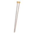 thumbnail image 3 of 2 piezas Chopstick Chopstick reutilizable, Chopsticks de fibra de vidrio de punta de animal lindo fácil de usar para el restaurante en casa para el gris, 3 of 8