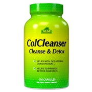 Colcleanser  by Alfa Vitamins Helps Colon Cleanse, Detox,  & Supports Weight Loss -  100 Capsules