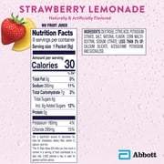 Pedialyte Electrolyte Powder, Strawberry Lemonade, 8 Powder Packets