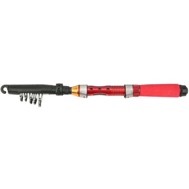 VGEBY Telescopic Fishing Rod, Hard Bait Casting Ultra‑short Mini Sea Pole  Mini Portable Fishing Rod, For Adults, Boys, Girls, Youth Travel Fishing 