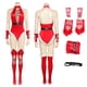 thumbnail image 3 of Disfraz de fantasía de Kitana de Mortal Kombat, lencería sexy para mujeres adultas, ropa interior, muñecos de peluche de Kitana, traje de juego de rol de Halloween, 3 of 5