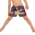 thumbnail image 7 of Asxite Toddler Boys Pants Print Drawstring Elastic Waist Pocket Swim Casual Loose Breathable Sweatpants 2-12Y, 7 of 7