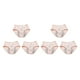 thumbnail image 1 of Minnieouse Bragas de período de dibujos animados para niñas, ropa interior menstrual, calzoncillos, lencería, calzoncillos a prueba de fugas, Camarón Rojo METRO 2piezas, 1 of 6