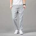 thumbnail image 4 of Pantalones casuales de bolsillo para hombre, pantalones largos, baratos, de moda, 2024, estilo coreano, holgados, de talla grande, elegantes, de alta calidad, para hombre, 4 of 5